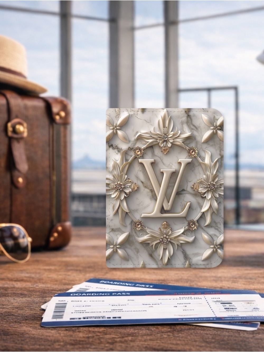 HANDMADE FASHION Passport and ID Holder